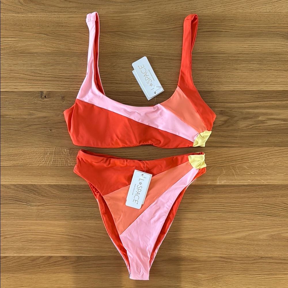 NWT L*Space Sunburst Bikini